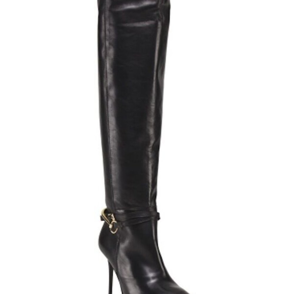 CHARLES DAVID Boots Made In Italy Leather Black